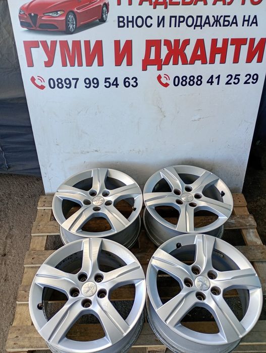 Топ състояние 16-5х108 ЕТ46 7j Peugeot 508