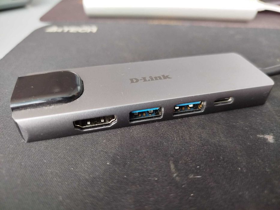 Hub D-Link 5-in-1 DUB-M520 USB Tip C
