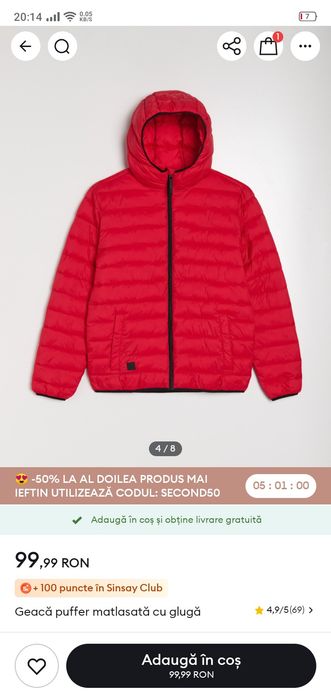 Vand 2 geci barbati marimea S