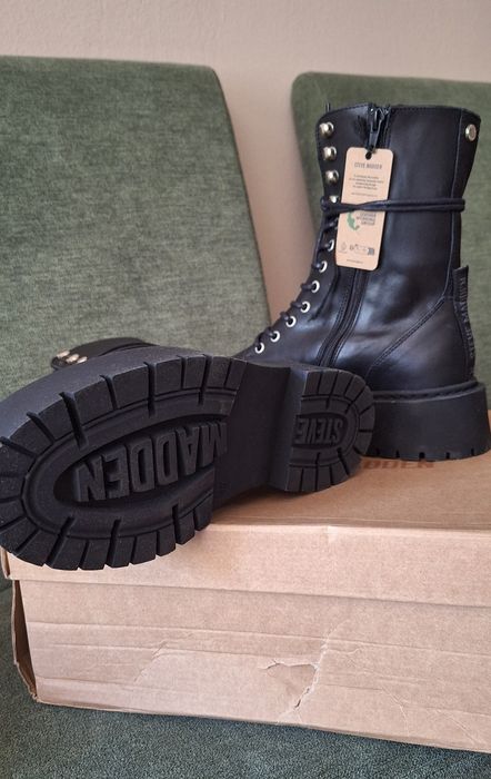 Steve Madden нови боти от естествена кожа