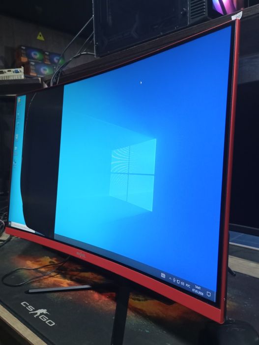 Piksel 24 144 hz curvet bu ne rabochi zapchastga