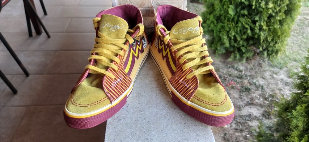 Teniși Ed Hardy high top Eagle Lighting