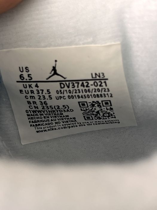 Nike Air Jordan 4 Retro Military Blue  matimea 37,5