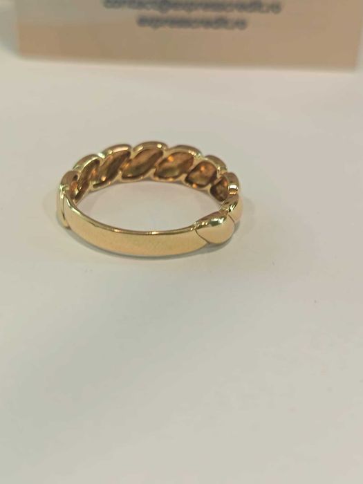 (AG41) Inel aur, 14K b5676 Certificat de garantie