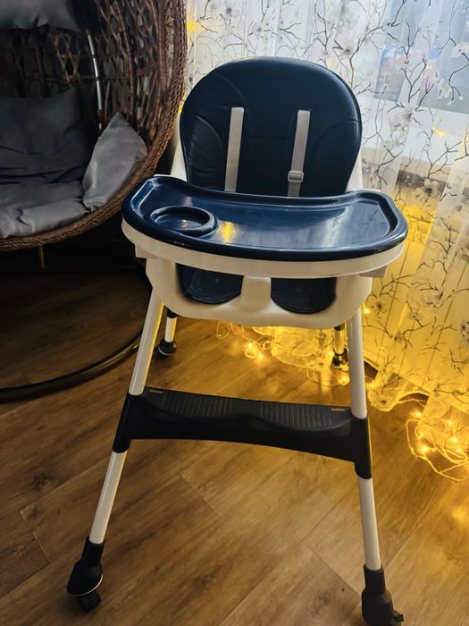 Стульчик- трансформер для кормления, детскмй шезлонг