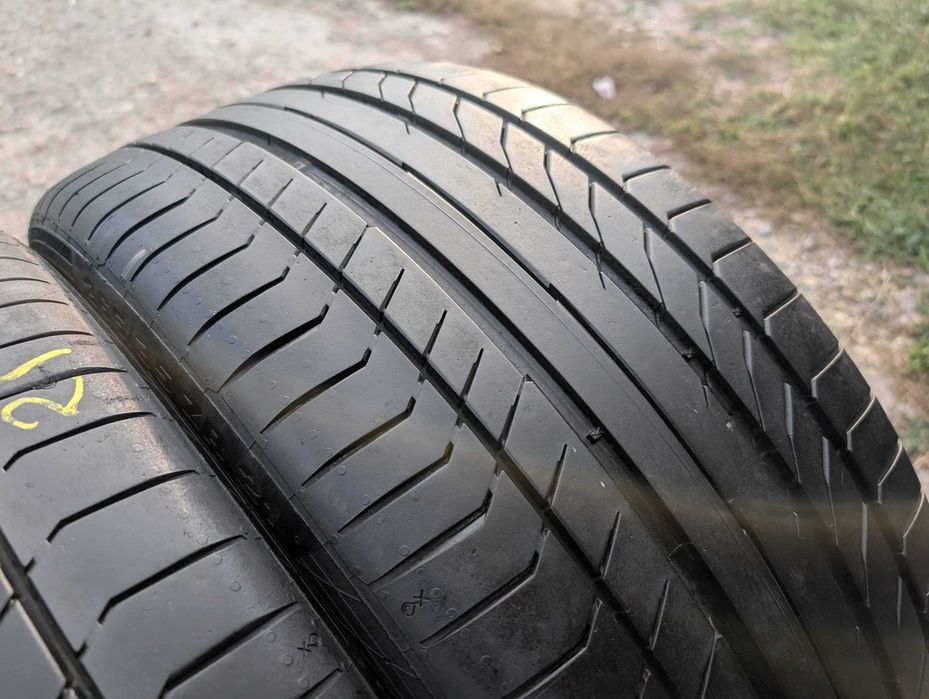 SET 4 Anvelope Vara 245/35 R21 + 265/35 R21 CONTINENTAL TESLA Original