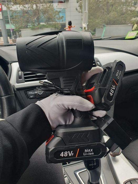 Turbosuflanta cu doi acumulatori