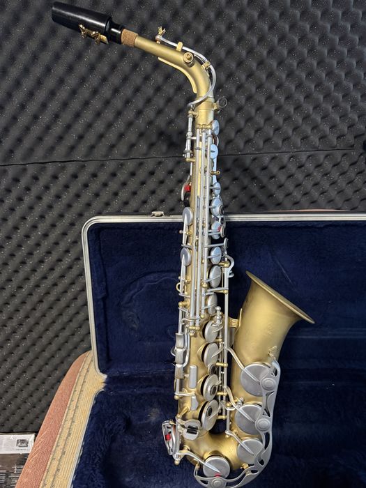 Yamaha YAS-280 Alto Sax – Recondiționat Complet – Aspect Mat Auriu Unicat
