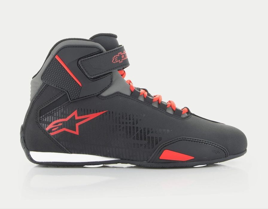 Ghete Alpinestars Sektor negru/rosu