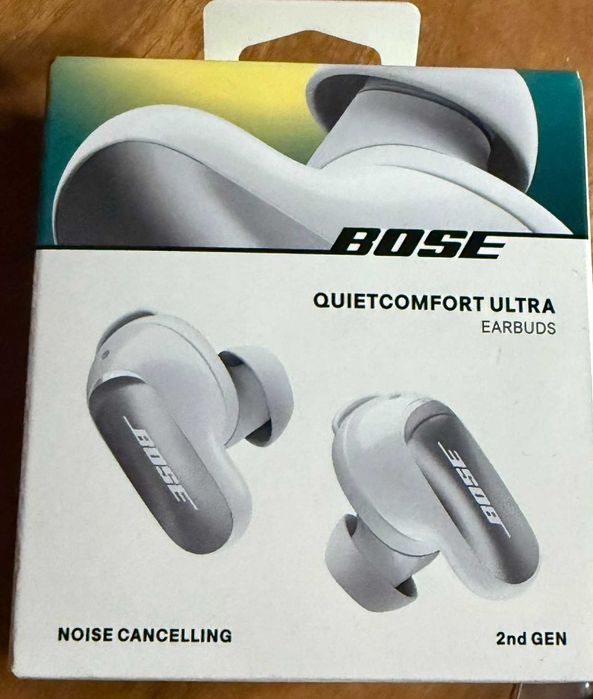 Bose QuietComfort Ultra 2nd Gen white smoke безжични слушалки Нови запечатани 2ро поколение black