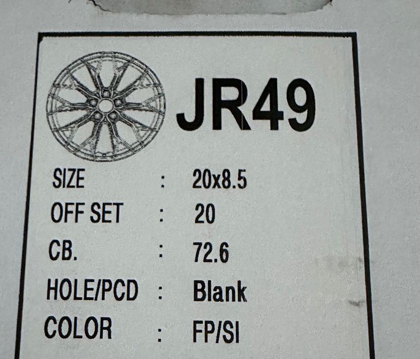 JR49 Джанти в перфектно състояние