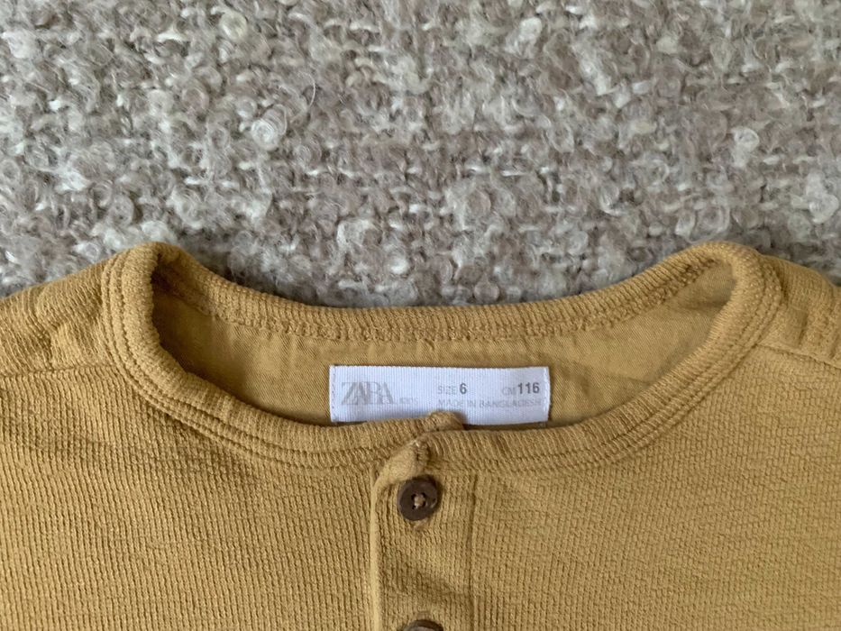 Сет от блузи с дълъг ръкав за момче ZARA, H&M - 116 & 122 см