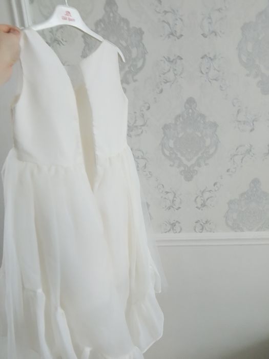 Детские белое платье