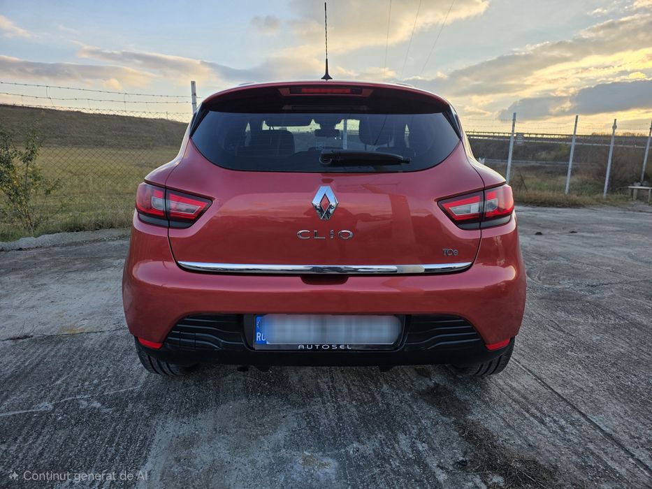 Renault Clio 4, 0.9 tce 66kw, 90cp, an 2012