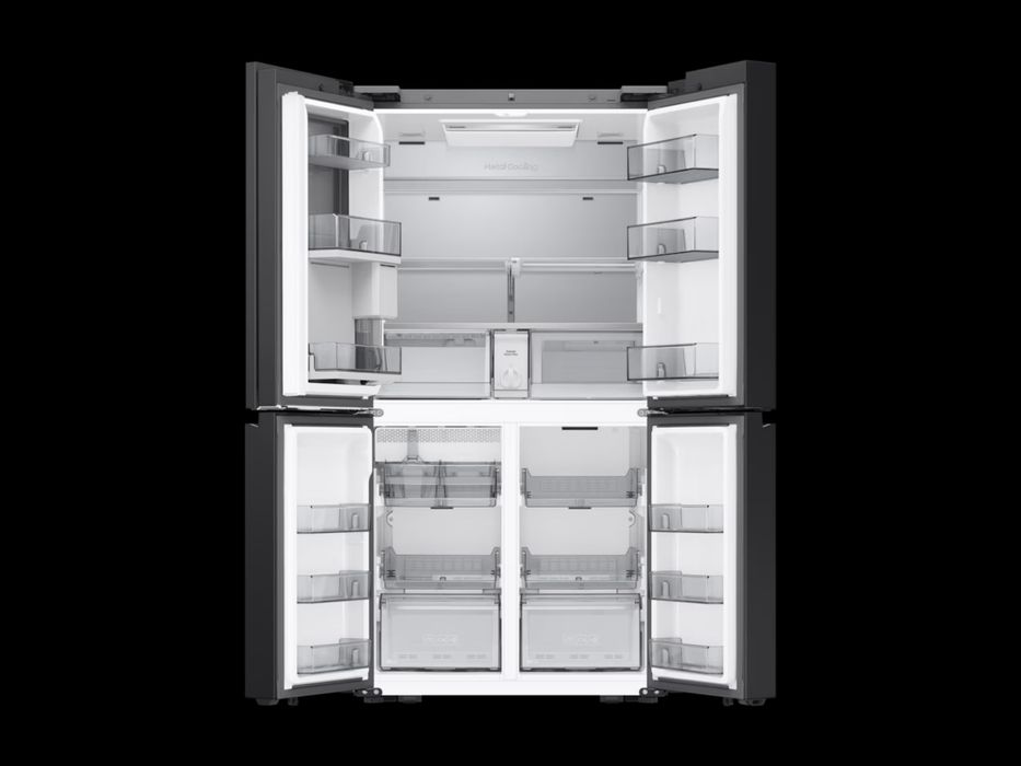 Frigider Side by Side Samsung RM90F67CECEF, NoFrost +, French Door, 654 l, Voice AI, Wi-Fi si Mod AI Energy