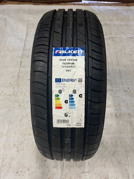 4 Нови летни гуми 215/55R17 Falken ZIEX ZE914A EcoRun 94V с борд