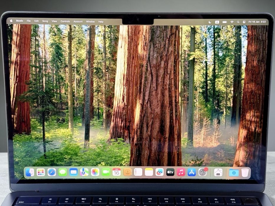 Apple MacBook Air 13 M2 8RAM 256GB Midnight Отличен! Гаранция! — миниатюра 5