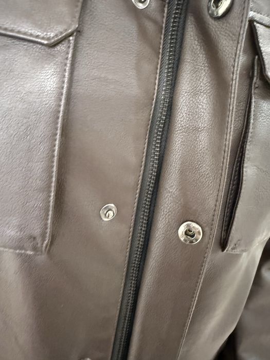 Мужская кожаная куртка