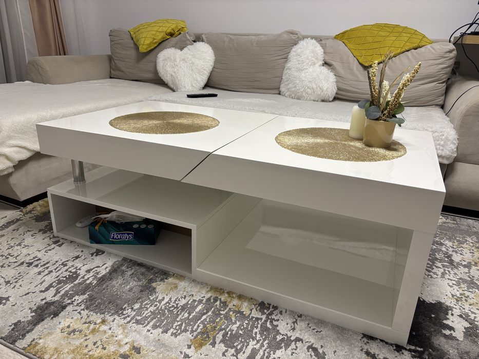 Masuta de cafea MDF lucios