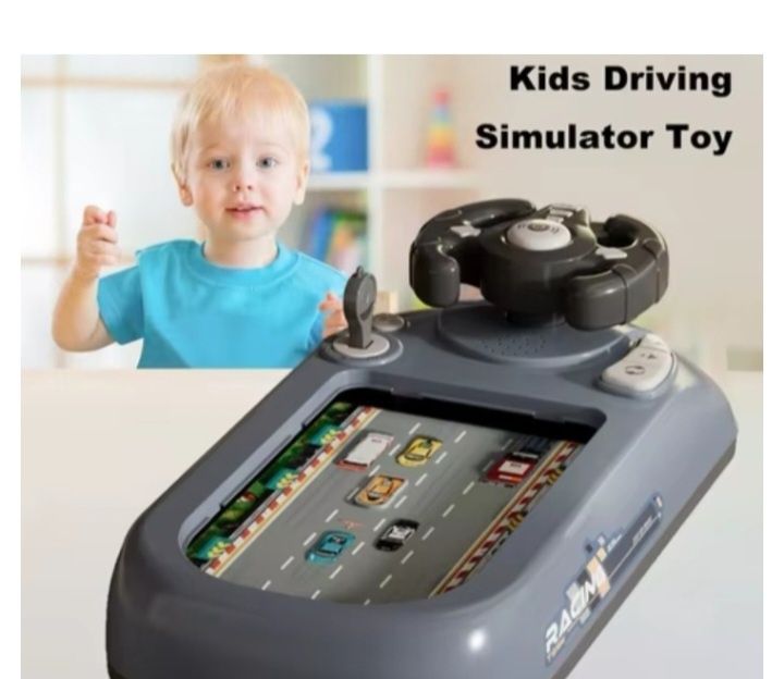 Руль гонки  игравой вождение