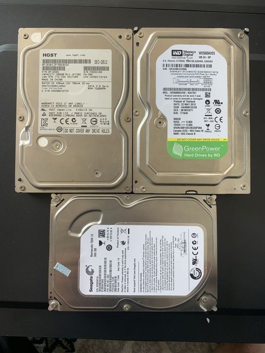 1Tb Hdd,1.5Tb hdd 500gb hdd