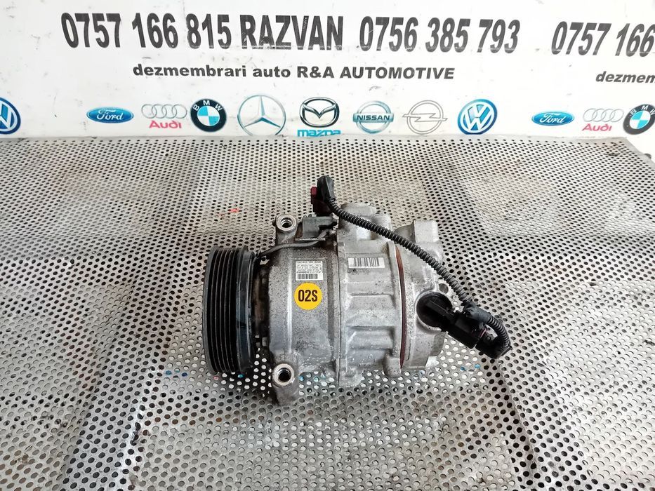 Compresor Clima AC Audi A6 C7 A4 A5 Q5 Q3 2.0 Tdi Euro 5/6 Motor CNH Cod 4G0260805M