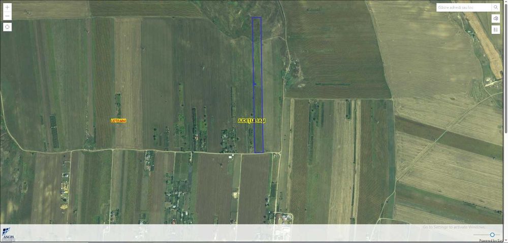 Vand Teren Intravilan + Extravilan Letcani 1 km Primarie