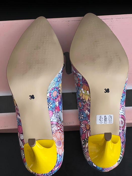 Stiletto piele naturală