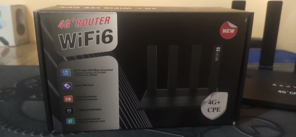 Wifi router simkartali, 4g+