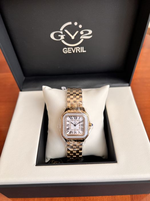 Часы, Gevril Milano, с бриллиантами