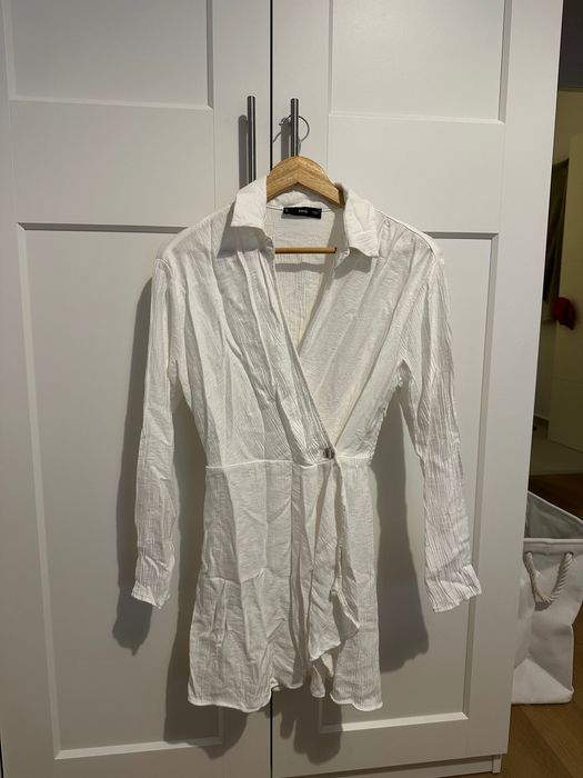 Rochie, albă, Mango, M, femei