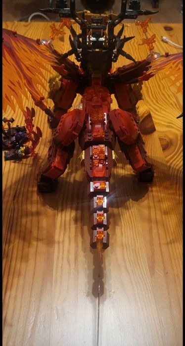 Lego ninjago 71822 source dragon of motion complet