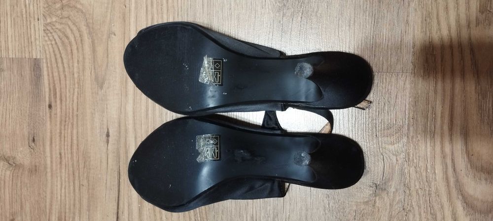 Черни дамски сандали Bianco footwear