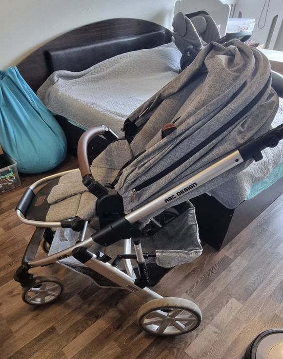 ABC Design Salsa 4 бебешка количка 2 в 1 - Graphite Grey