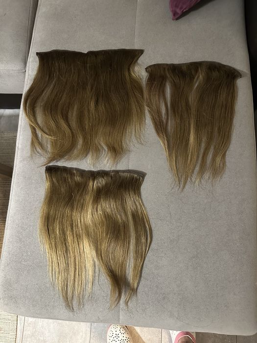 Руска реми треса, коса естествена