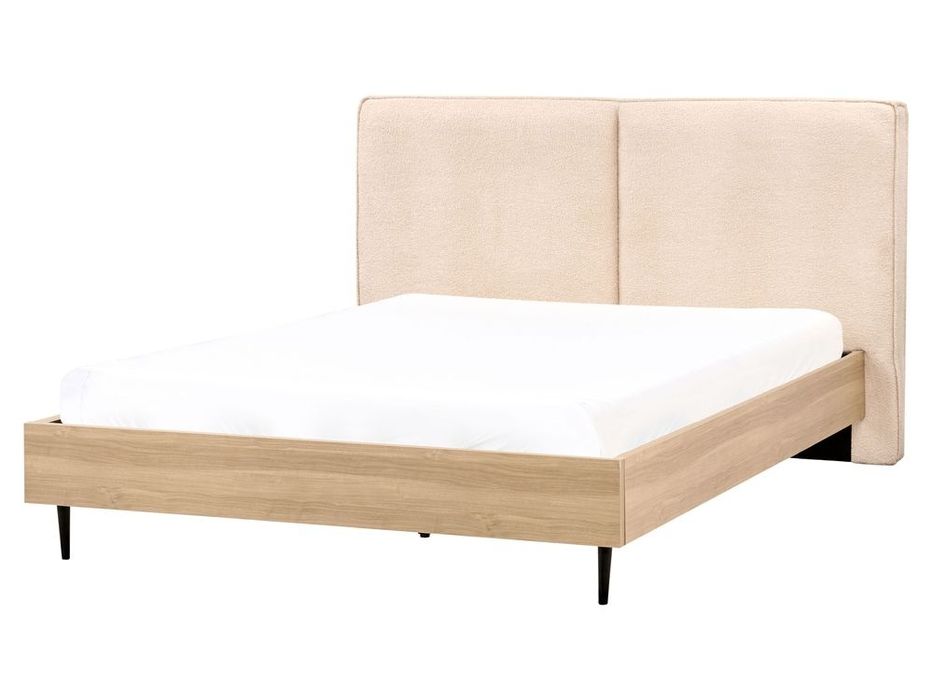 NOU Pat dormitor IZERNORE, 160/200cm, teddy