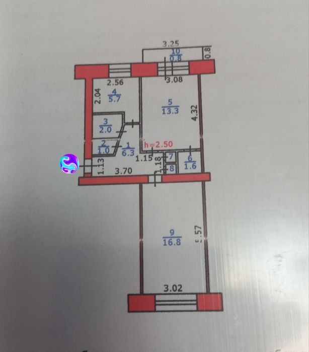 Продам 2-х кв. 2 эт.