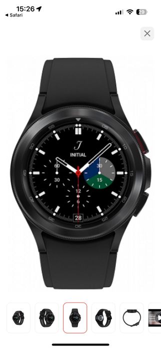 Samsung Galaxy watch 4 черный часы