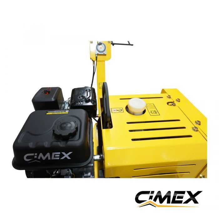 ПРОМО 29% Едноосен ръчноводим валяк с вибрация и реверс CIMEX VR200