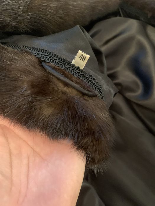 Haina dama din blana de vizon
