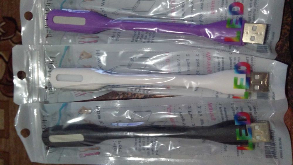 УСБ лед лампа USB LED Lamp за компютър ,зарядно, външна батерия