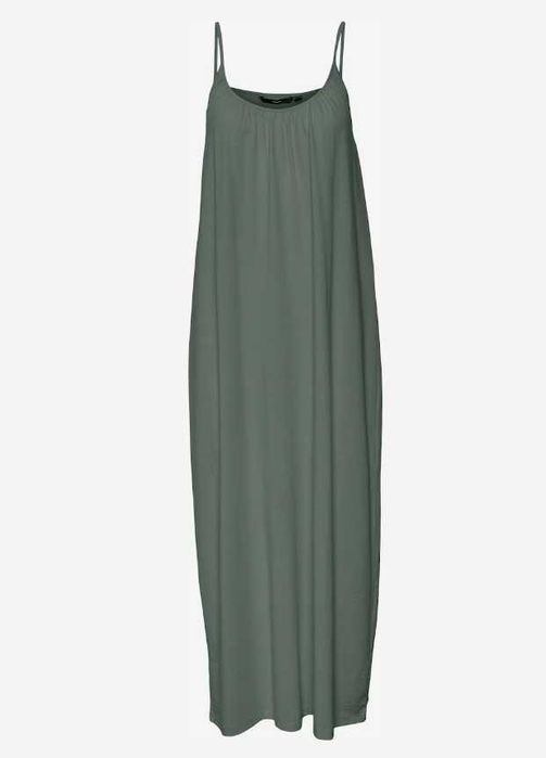 Rochie Luna VERO MODA , culoarea Verde Smarald