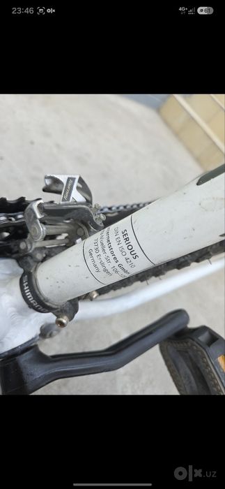 Gorniy Nemetskiy Velosiped Serious ideal holatda sotiladi 27.5 mtb
27.