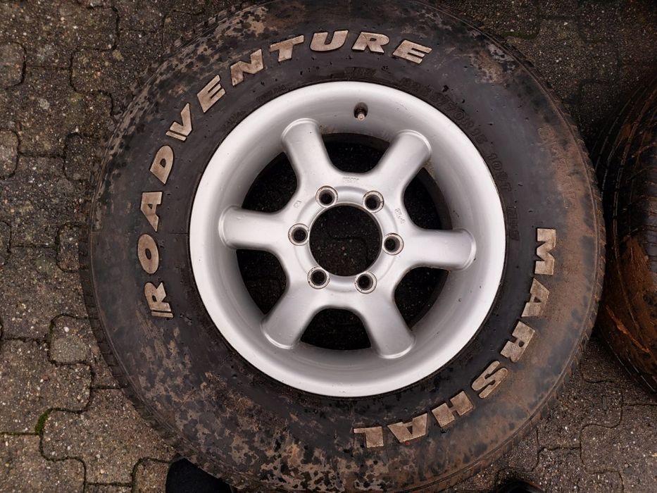 Jante Borbet 255 70 15 Isuzu Toyota Nissan Navara 6x139,7