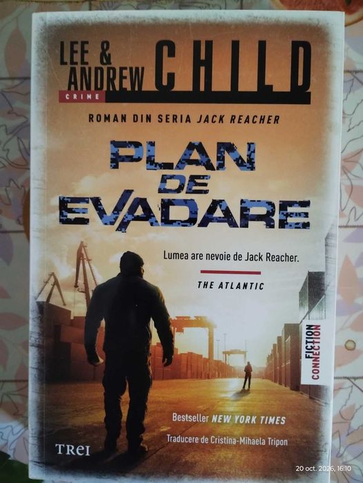 Vand pachet de 5 carti de Lee Child 120 lei
