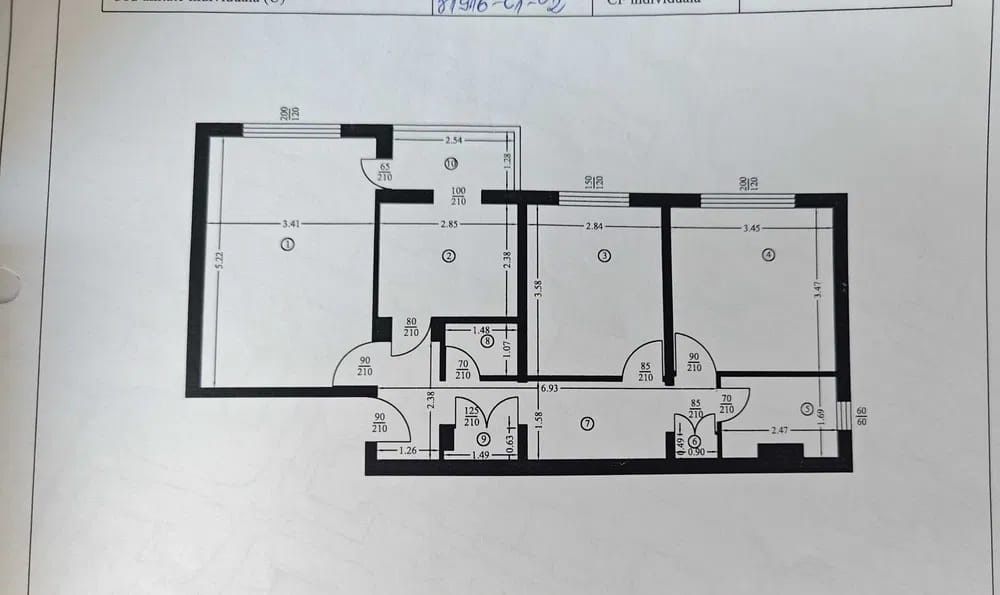 Apartament 3 camere, Popa Sapca
