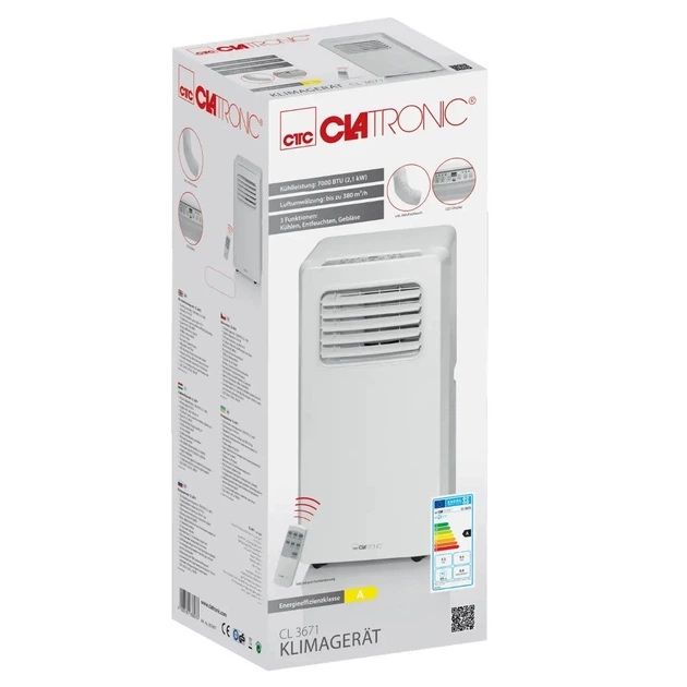 Мобилен климатик Clatronic CL 3671 бял