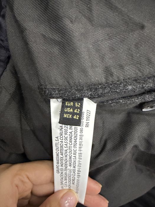 Мужской пиджак massimo dutti