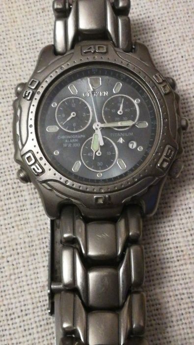 Citizen Promaster TITANIUM 3510 3Ta Gn 4 s Japan. Water Resist