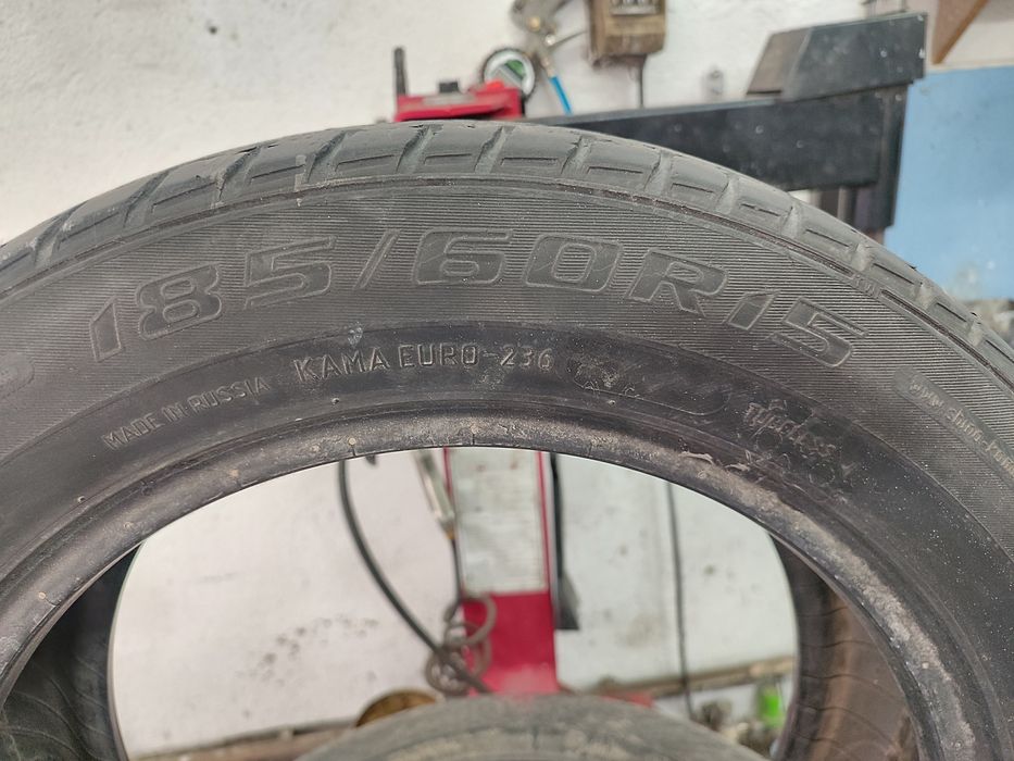 Летняя резина 185/60R15(3шт)